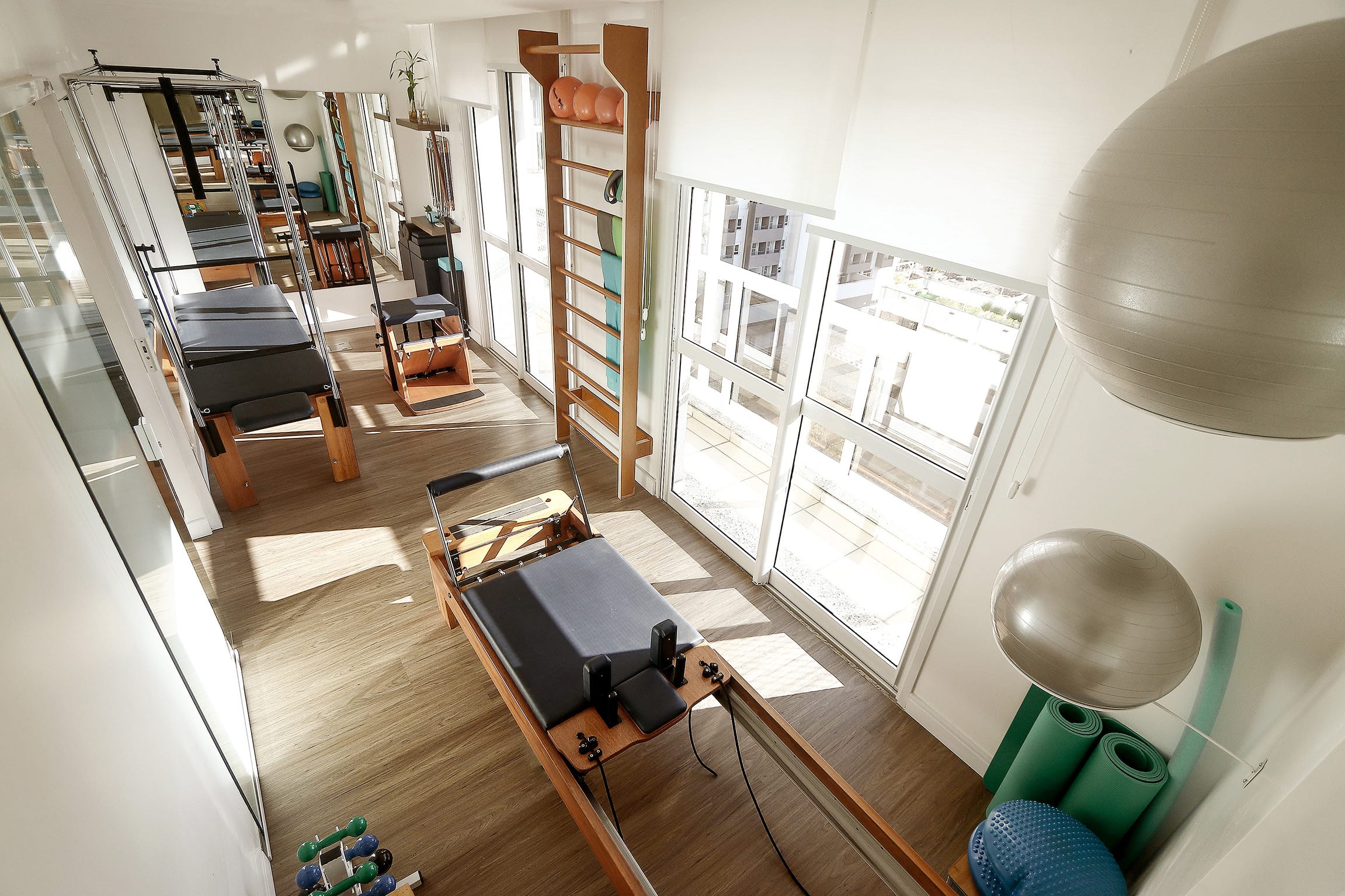 Espaço de fisioterapia da SM Care