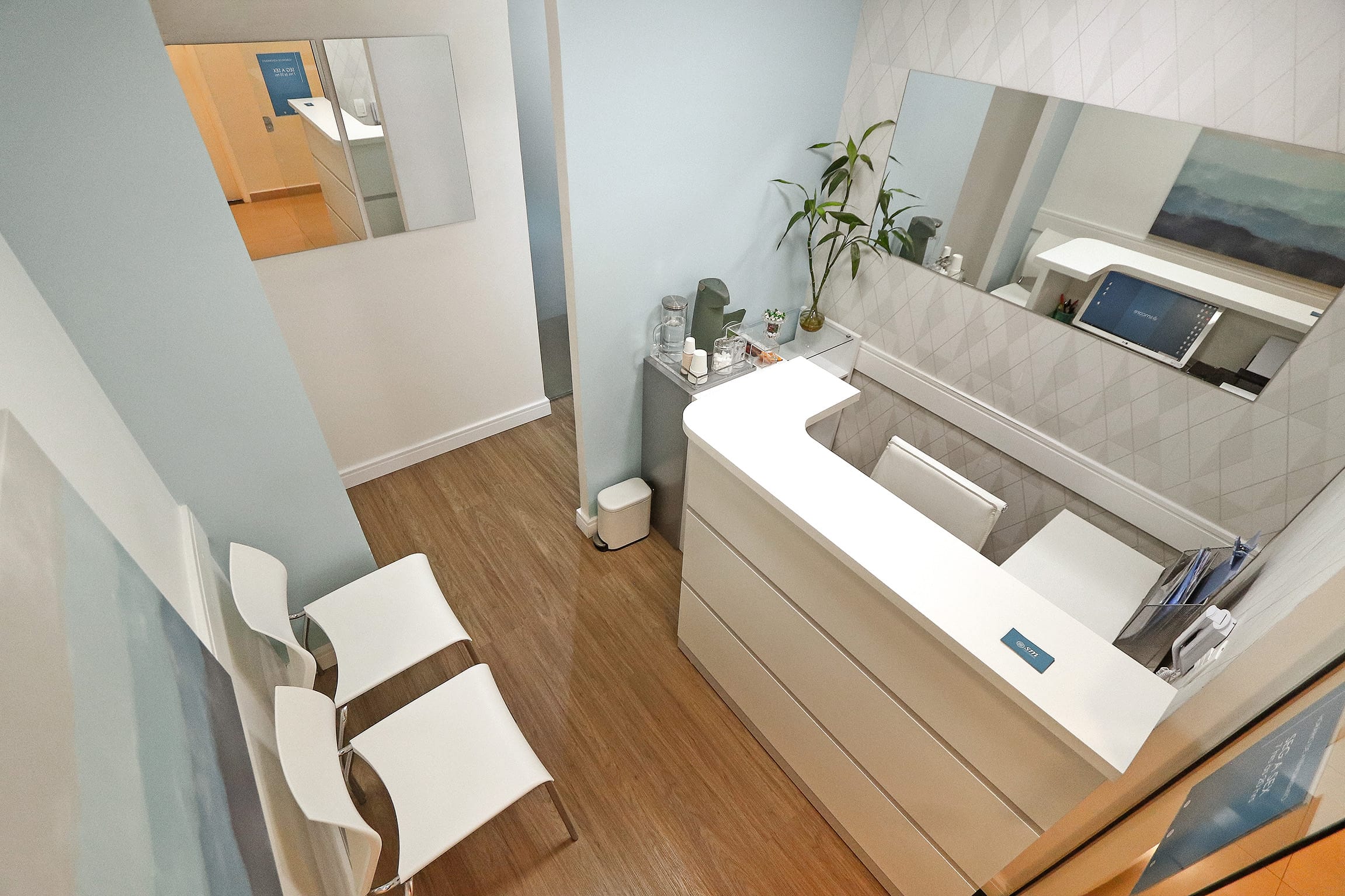 Ambiente interno da SM Care